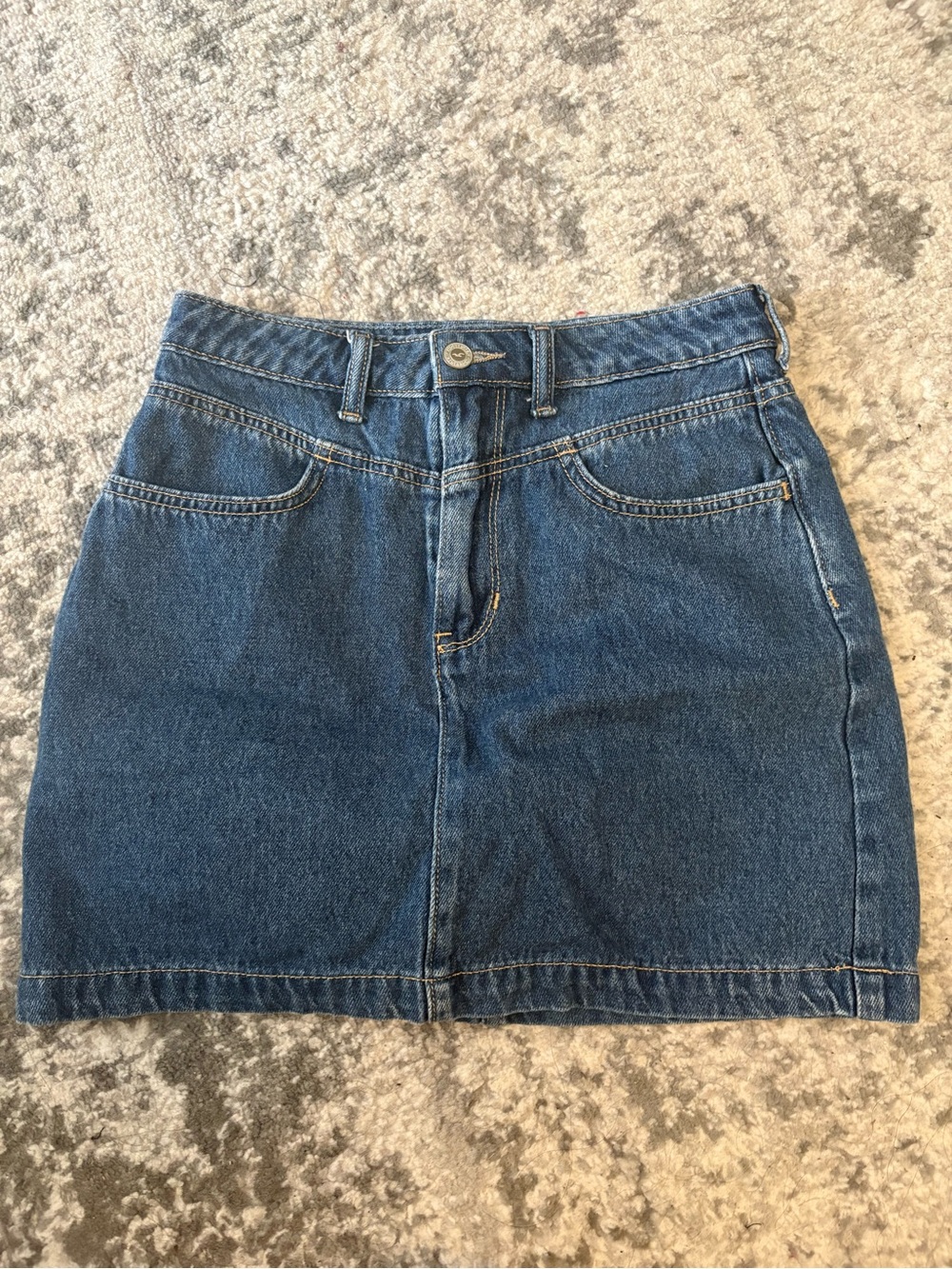 Hollister Blue Denim Mini Skirt. Women’s Size 3.